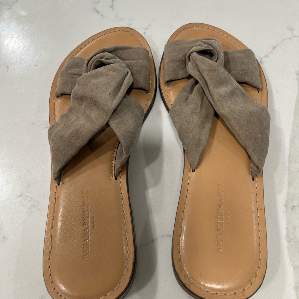 Banana Republic Women's Brown Knotted Sandals